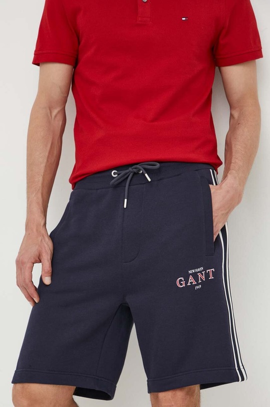 Gant pantaloni scurti tricotaj bleumarin 2009019