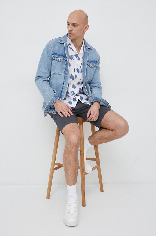 Šortky North Sails 673009 sivá SS23