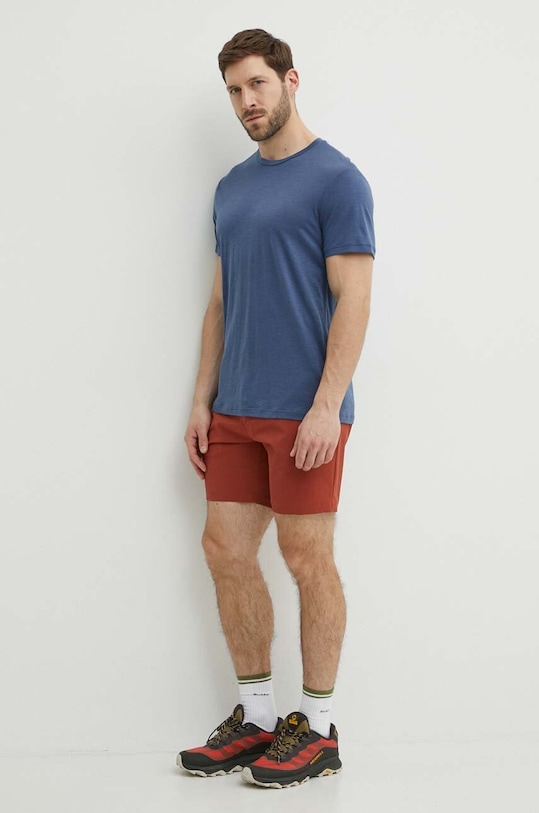 Pohodne kratke hlače Peak Performance Vislight Light G78739 oranžna SS24