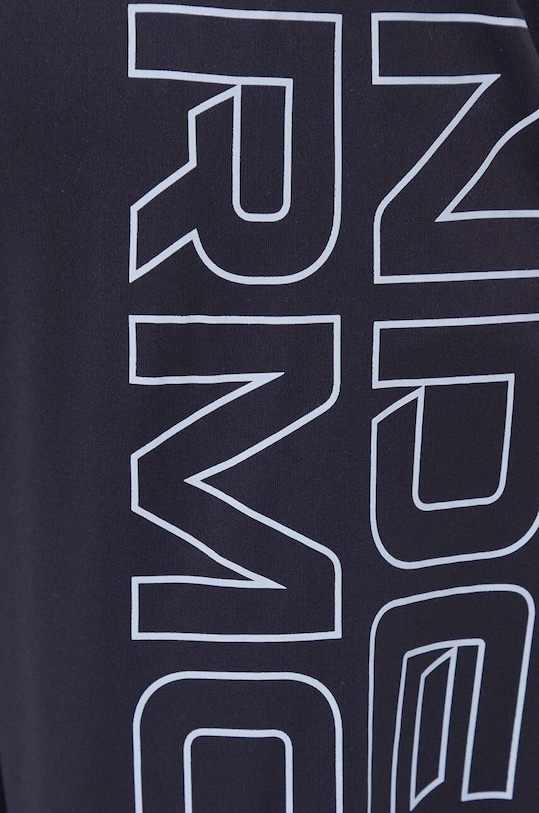 Under Armour szorty treningowe Tech Wordmark Graphic czarny 1376943