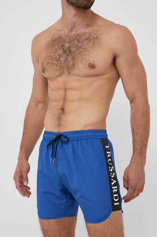 Trussardi szorty kąpielowe niebieski TRU1MBM02