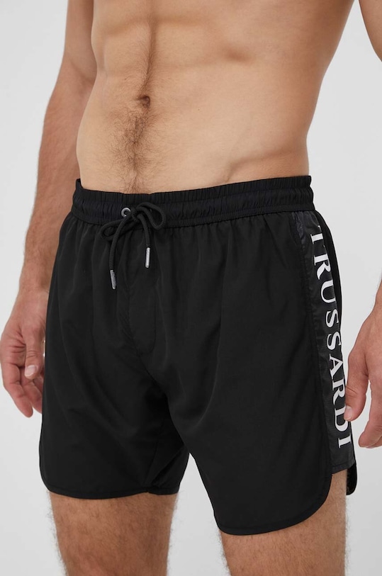 Trussardi szorty kąpielowe TRU1MBM02 czarny SS23