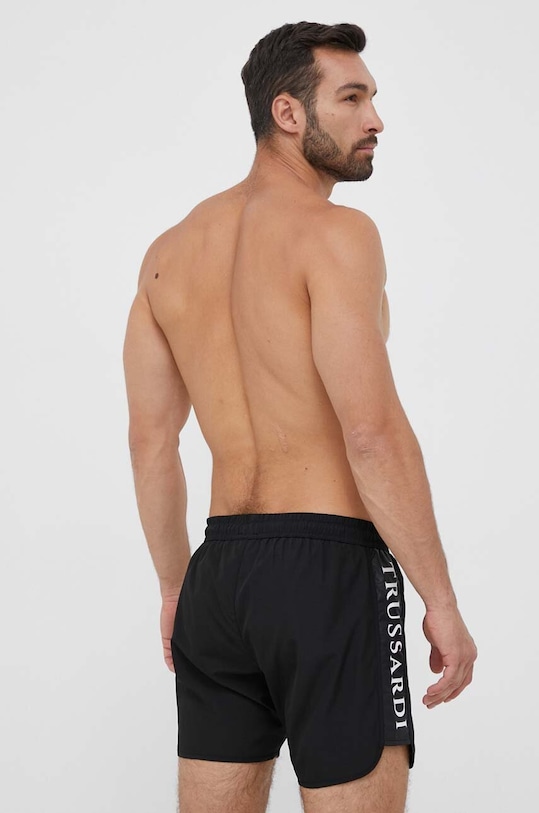 Odzież Trussardi szorty kąpielowe TRU1MBM02 czarny