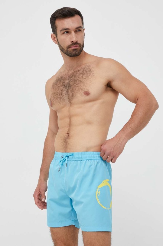 Trussardi szorty kąpielowe TRU1MBM04 niebieski SS23