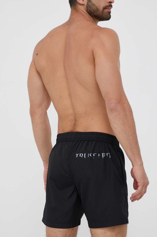 Trussardi szorty kąpielowe czarny TRU1MBM04