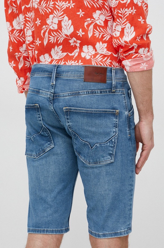 Îmbrăcăminte Pepe Jeans pantaloni scurti jeans Track PM800941HP8.000 bleumarin
