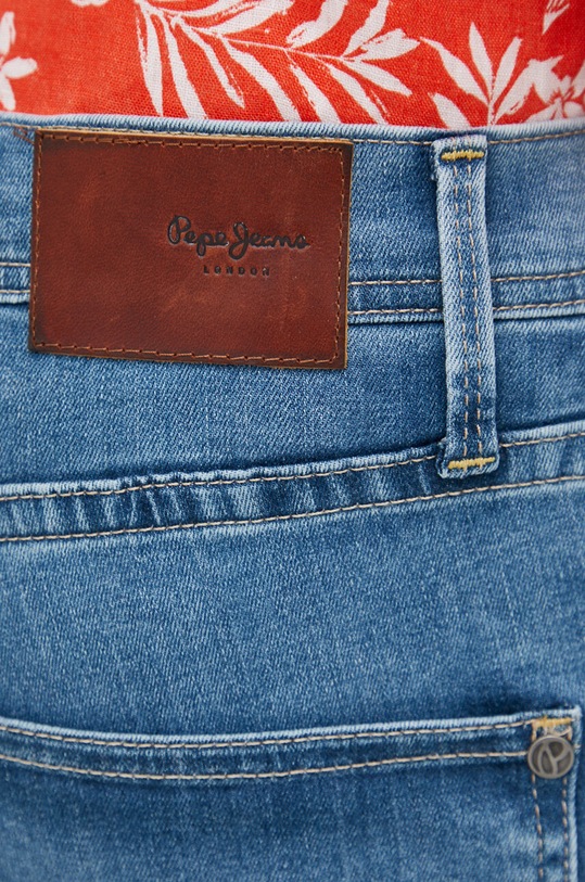 Pepe Jeans pantaloni scurti jeans Track bleumarin PM800941HP8.000