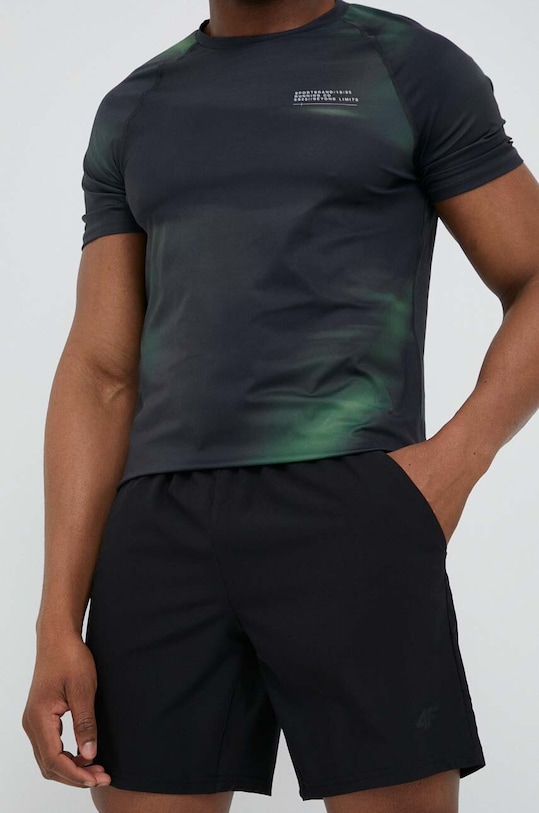 Σορτς προπόνησης 4F με ελαστάν μαύρο 4FSS23TFSHM146