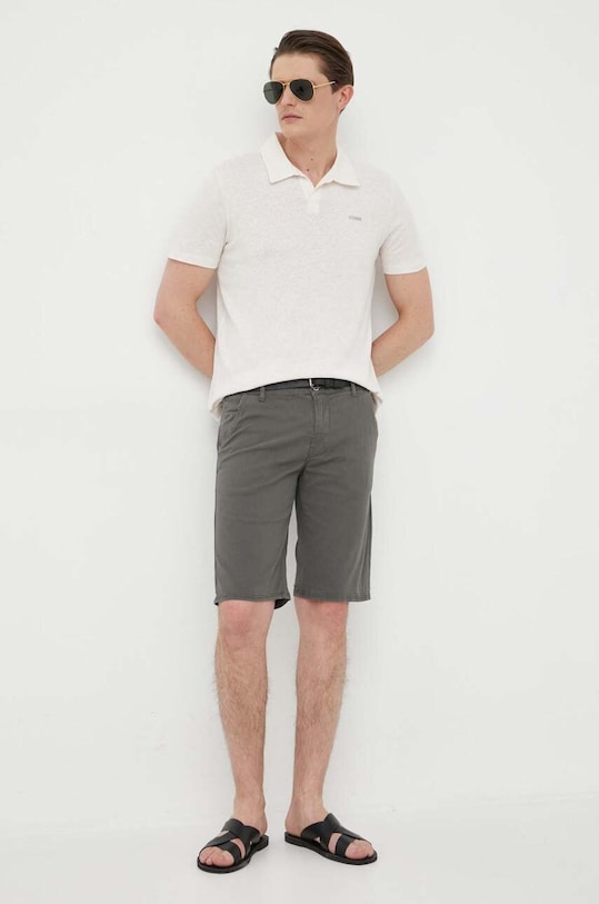 Lindbergh pantaloni scurti 30.54007A.DKARMY verde SS23