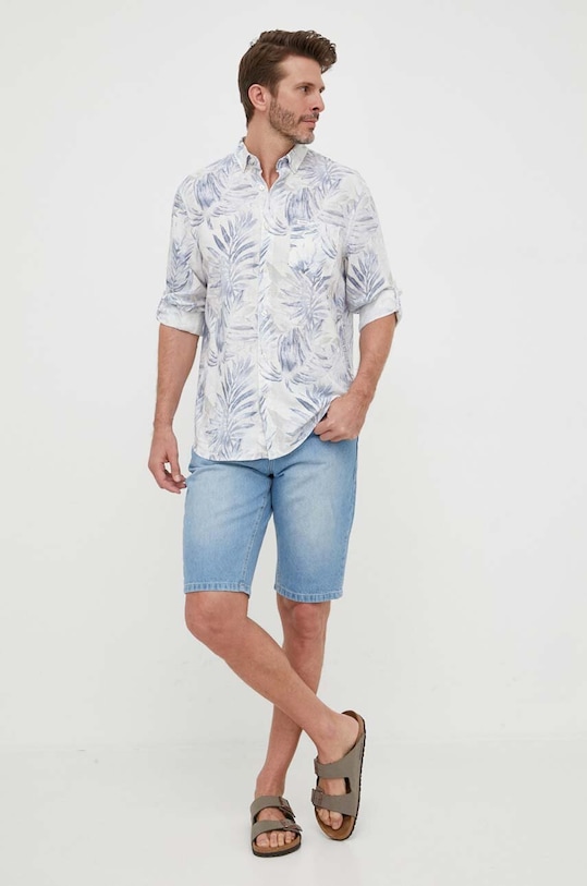 Lindbergh pantaloni scurti jeans 30.550000HSW.HEAVYSTONE albastru SS23