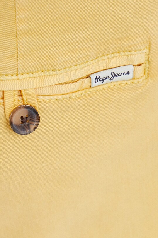 Pepe Jeans pantaloni scurti galben PM800938C75.039