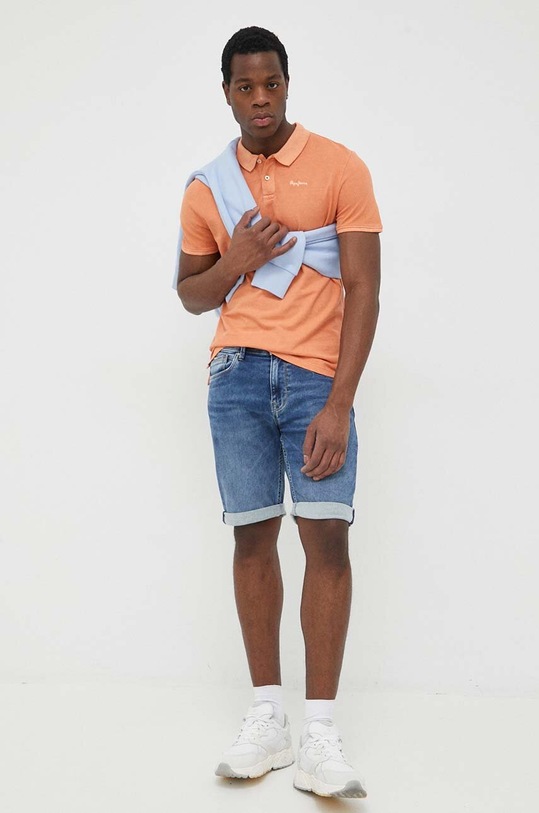 Дънкови къси панталони Pepe Jeans Jack PM801022HQ9.000 тъмносин SS23