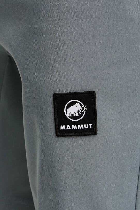 Turistické šortky Mammut Massone sivá 1023.00940