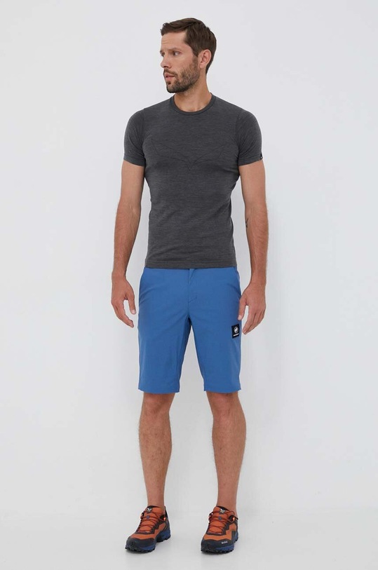 Mammut szorty outdoorowe Massone Light 1023.00671 niebieski SS23