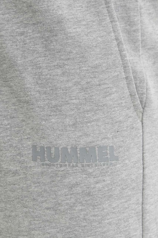 Bavlnené šortky Hummel sivá 212568