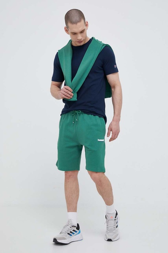 Къс панталон Hummel hmlLGC GABE SWEATSHORTS 218997 зелен SS23