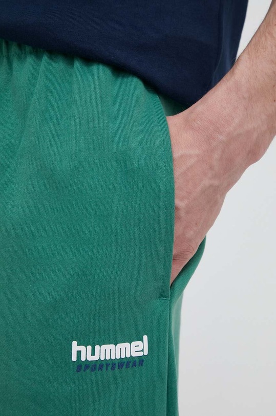 Къс панталон Hummel hmlLGC GABE SWEATSHORTS зелен 218997