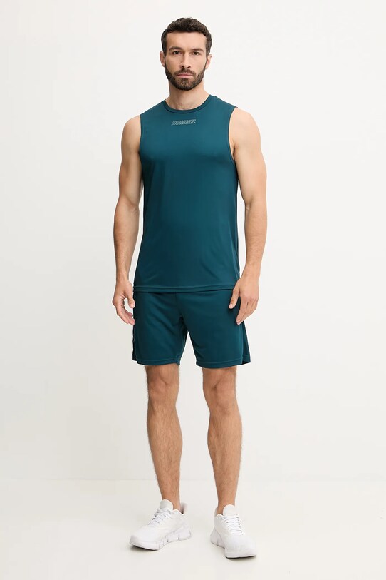 Hummel pantaloni scurți de antrenament Flex Mesh 219175 turcoaz SS25