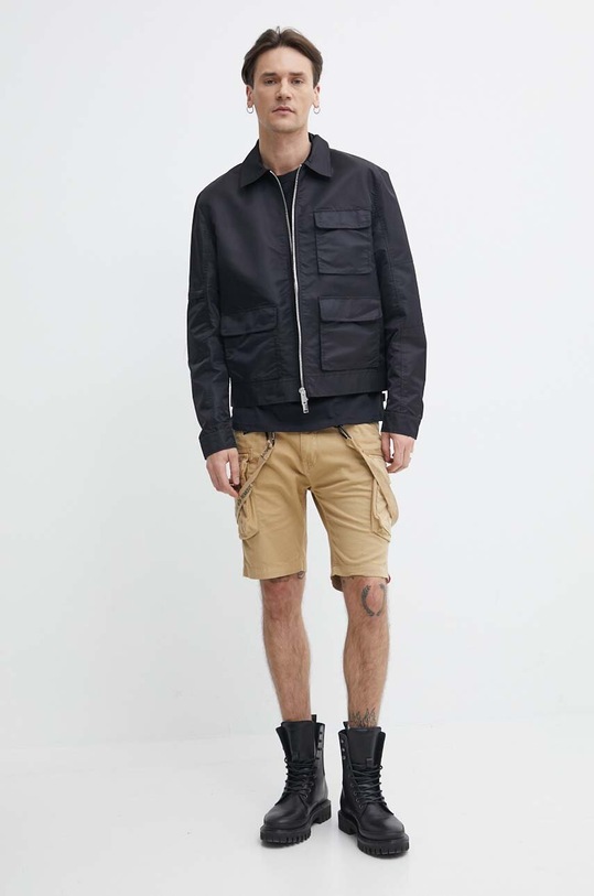 Alpha Industries pantaloni scurți 116213.03 bej SS25