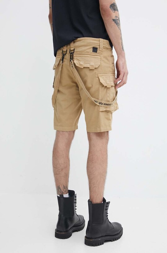 Odzież Alpha Industries szorty 116213.03 beżowy