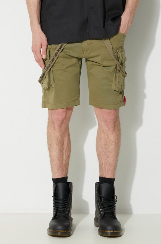 Kraťasy Alpha Industries zelená 116213.03