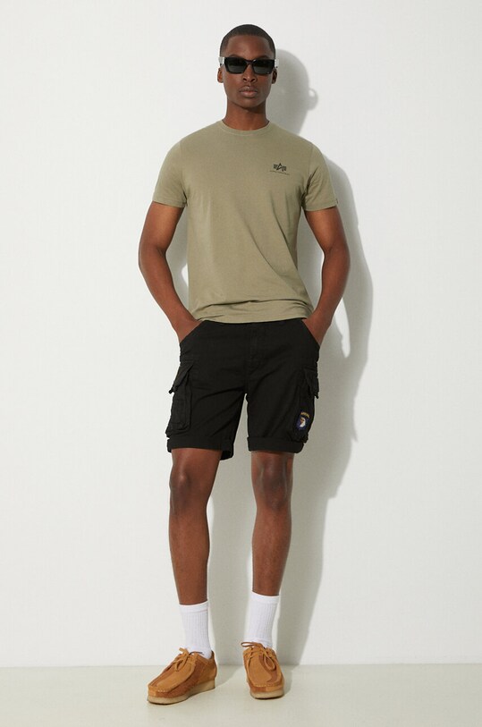 Шорты Alpha Industries 186209.03 чёрный SS25