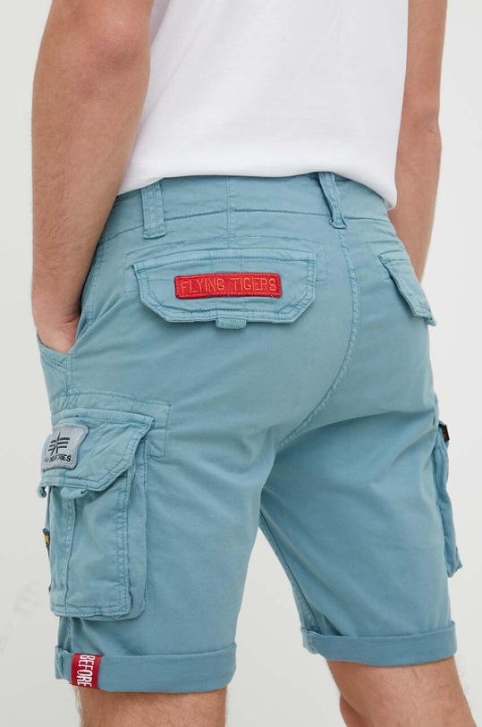 Oblečení Kraťasy Alpha Industries 186209.134 modrá