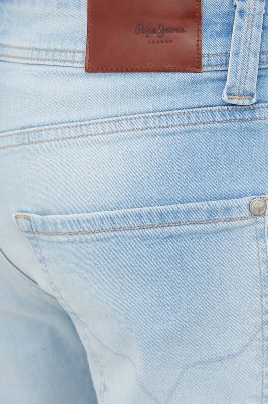 Pepe Jeans szorty jeansowe Cash niebieski PM800935PE6.000