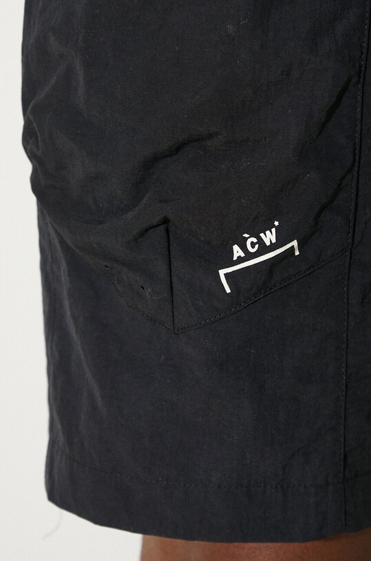 A-COLD-WALL* pantaloncini Irregular Dye Short ACWMB183 nero