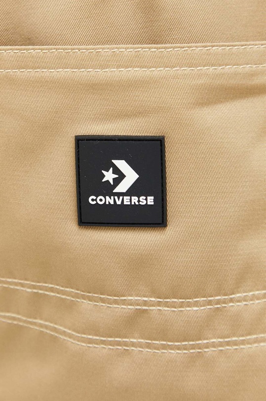 Bavlnené šortky Converse 10025023.A02 hnedá