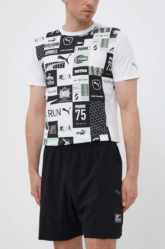 Reebok Classic pantaloni scurți de antrenament Certified Speed+ panza negru HS5947