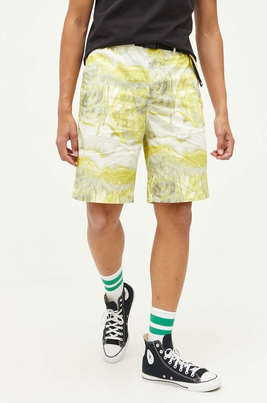 Converse pantaloni scurti din bumbac bumbac verde 10024939.A01