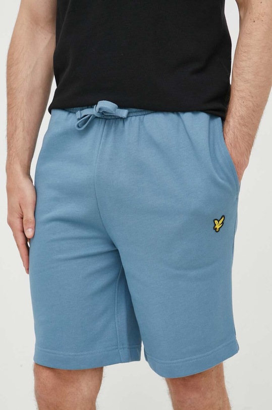 Lyle & Scott pantaloni scurti din bumbac bumbac albastru ML414VOG.W825