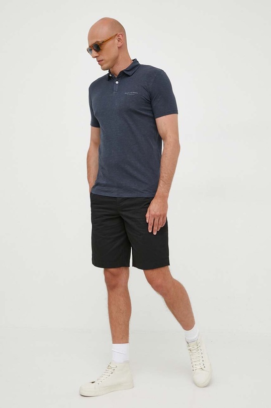 AllSaints szorty COMO SHORT MT002Y czarny SS23