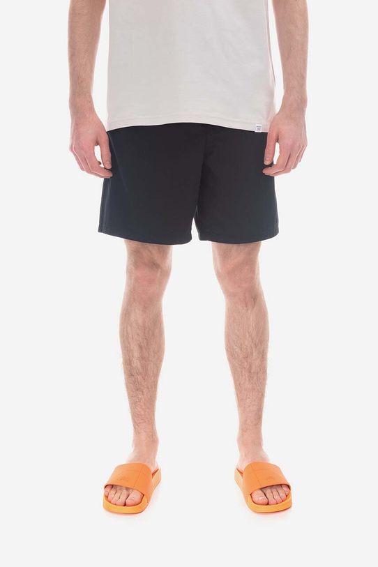 Norse Projects cotton shorts fabric black N35.0597.9999