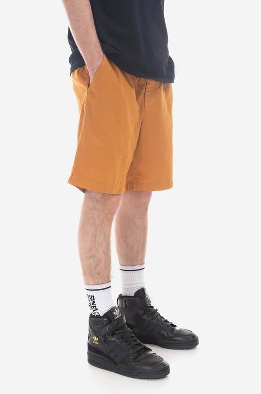 Norse Projects pantaloni scurți din bumbac N35.0577.8127 portocaliu