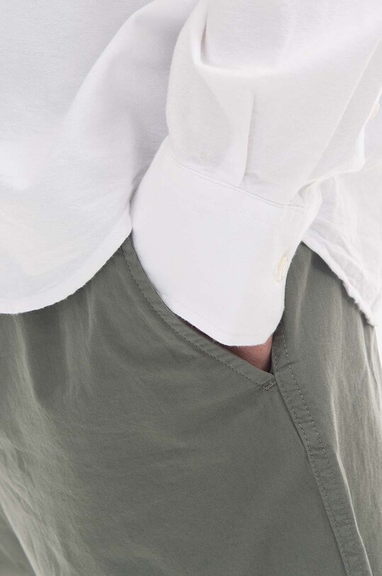 Norse Projects pantaloncini in cotone verde N35.0577.8061