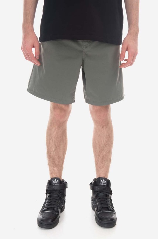 Bavlnené šortky Norse Projects Aros Regular Light Shorts N35-0597 8061 bavlna zelená N35.0597.8061