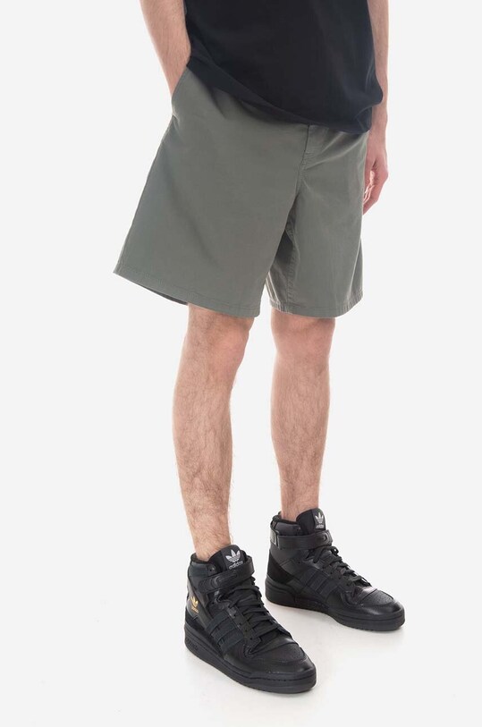 Bavlnené šortky Norse Projects Aros Regular Light Shorts N35-0597 8061 N35.0597.8061 zelená