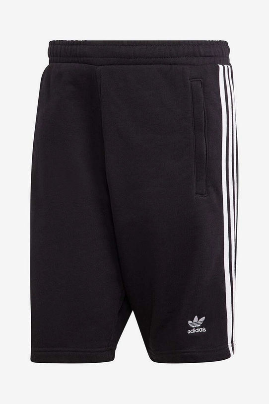 Pamučne kratke hlače adidas Originals Adicolor Classics 3-Stripes Sweat crna IA6351