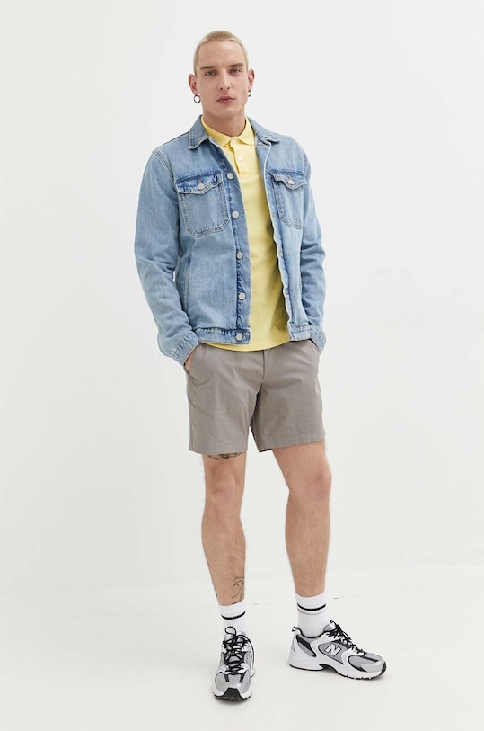 Abercrombie & Fitch pantaloni scurti panza gri KI128.3074.422