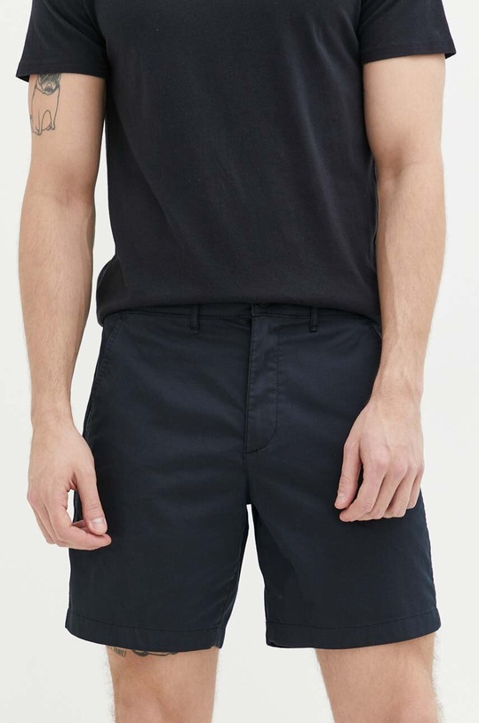 Σορτς Abercrombie & Fitch KI128.3074.900 μαύρο SS23