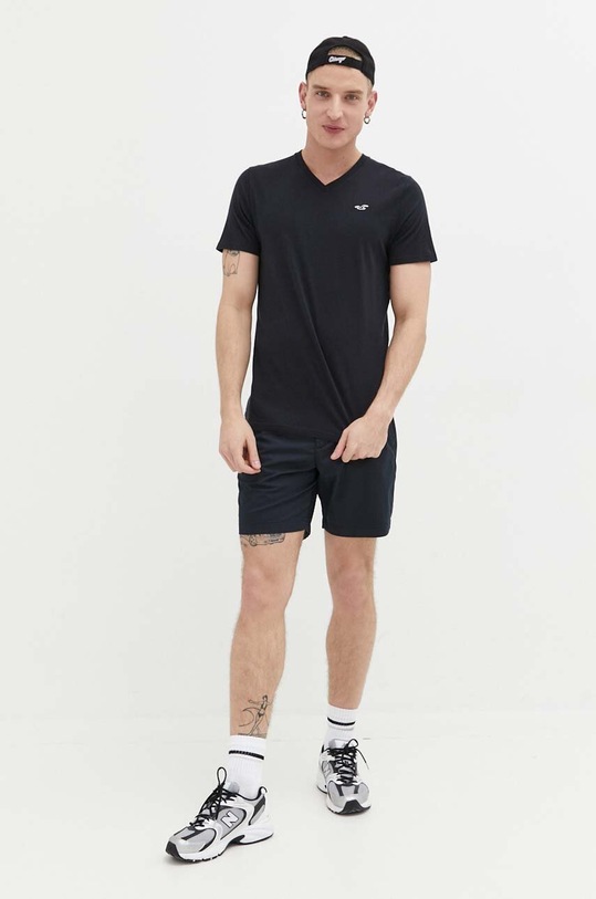 Σορτς Abercrombie & Fitch μαύρο KI128.3074.900