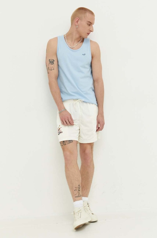 Kraťasy Abercrombie & Fitch KI128.3174.107 béžová SS23