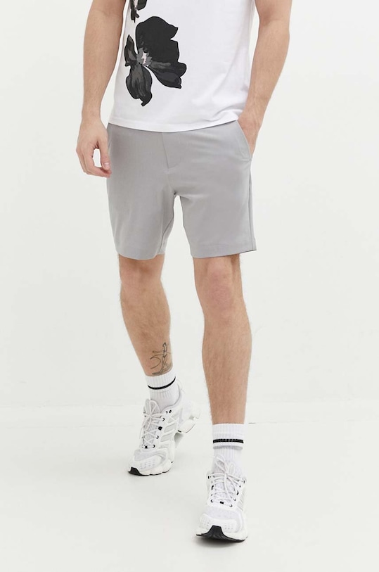 Hollister Co. rövidnadrág sima szürke KI328.3074.110