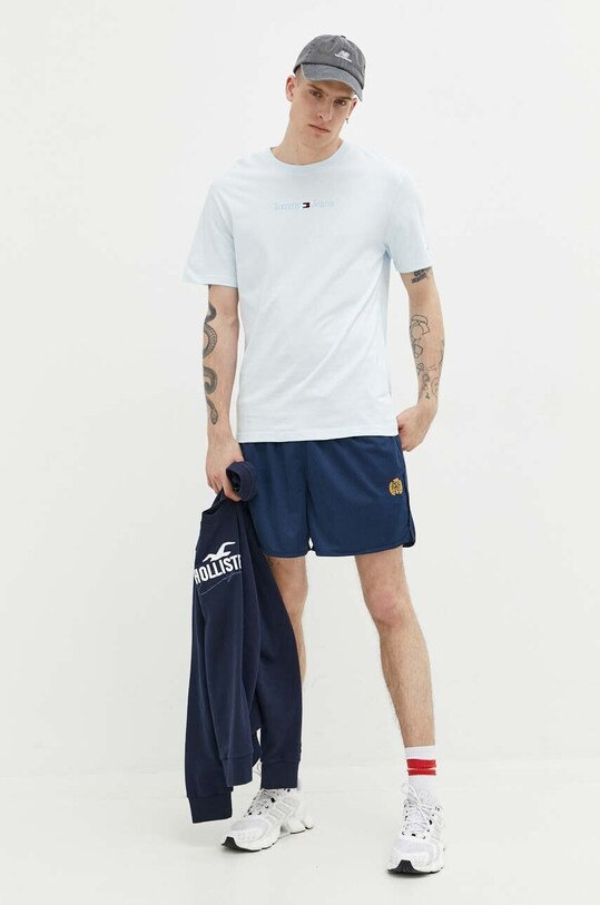 Kraťasy Abercrombie & Fitch KI128.3099.200 námořnická modř SS23