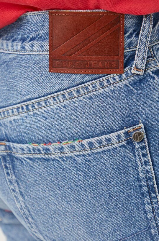 Pepe Jeans pantaloni scurti jeans albastru PM801021.000