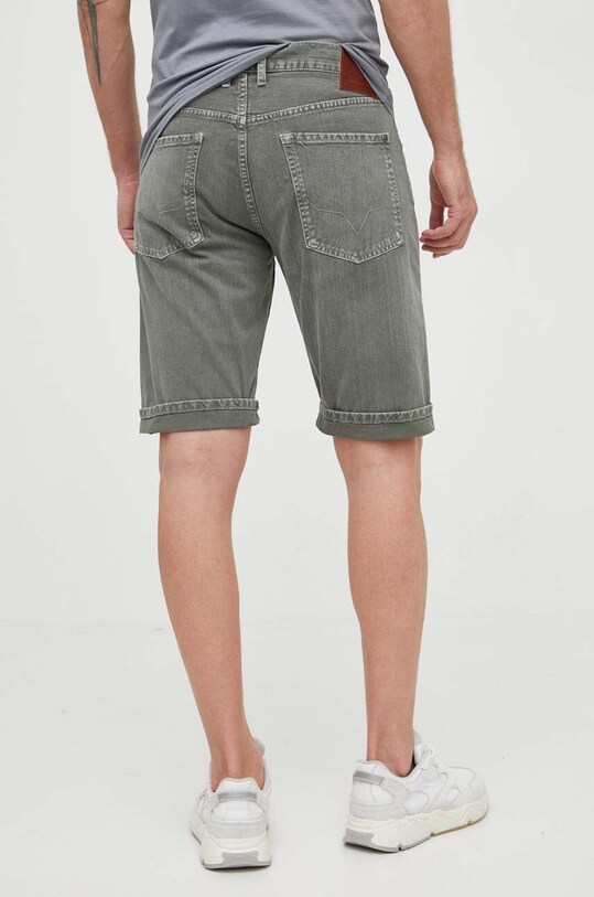 Odzież Pepe Jeans szorty jeansowe Callen PM801014.674 zielony