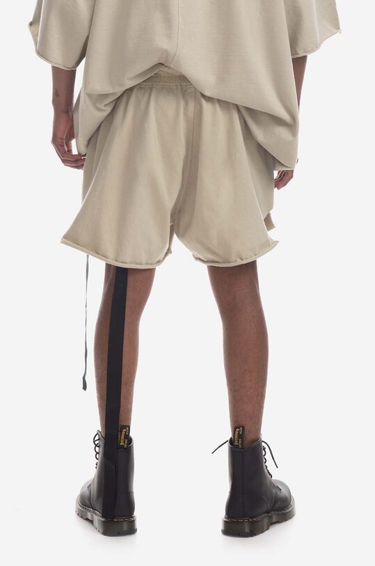 Rick Owens cotton shorts DU01C6374.BEIGE beige SS23