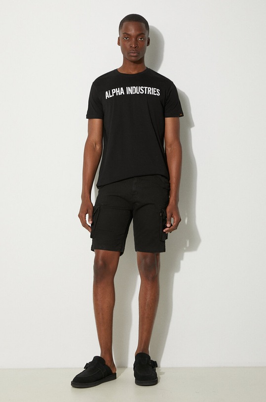 Šortky Alpha Industries Special OPS 106254.03 čierna SS23